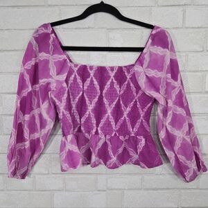 taavi long sleeve off shoulder top